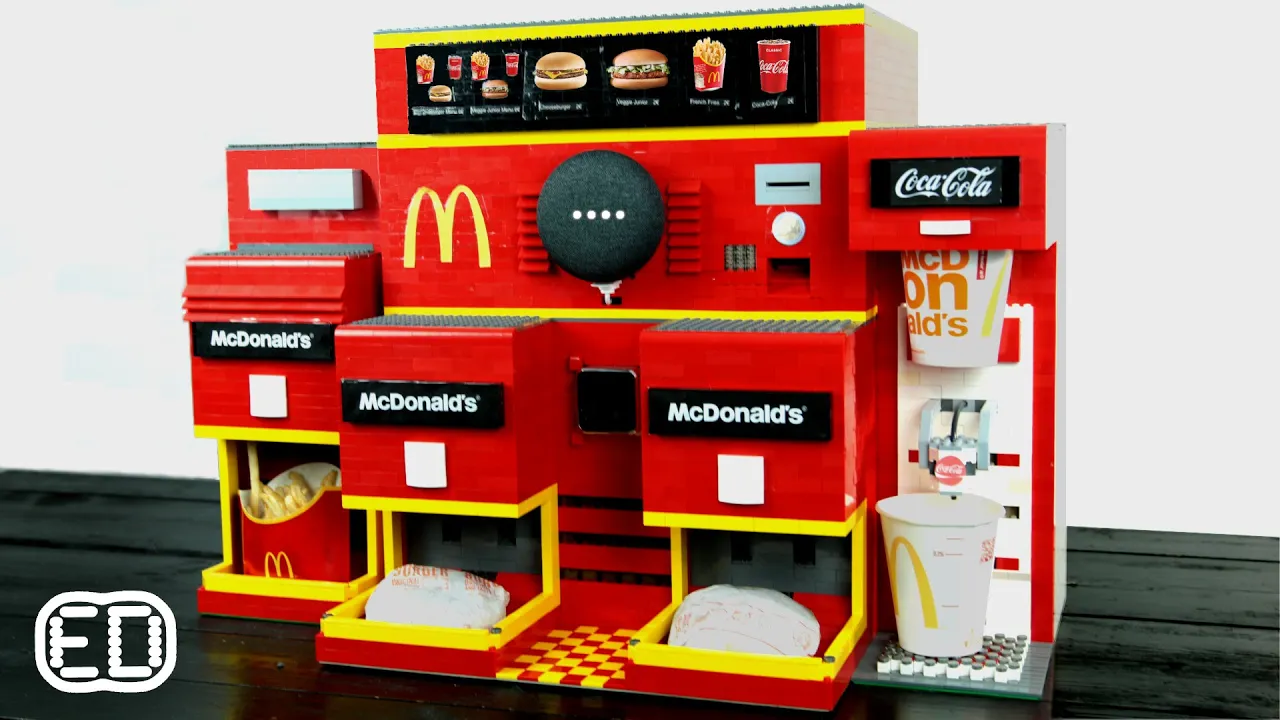 LEGO M&M's Dispenser - Easy Tutorial (how to make). 