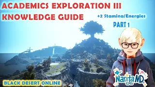 Academics Exploration III Knowledge Guide - Black Desert Online BDO Guide