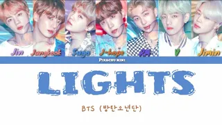 BTS 방탄소년단 LIGHTS Color Coded Lyrics Han Rom Eng 