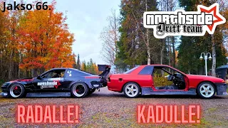 R32 JA S13 NISSANIT TYÖN ALLA!