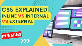 CSS101 The Difference Between Inline Internal and External CSS