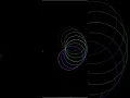 Circles in circle python turtle graphics