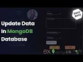 How to Update Data in MongoDB Database Nodejs Expressjs and MongoDB
