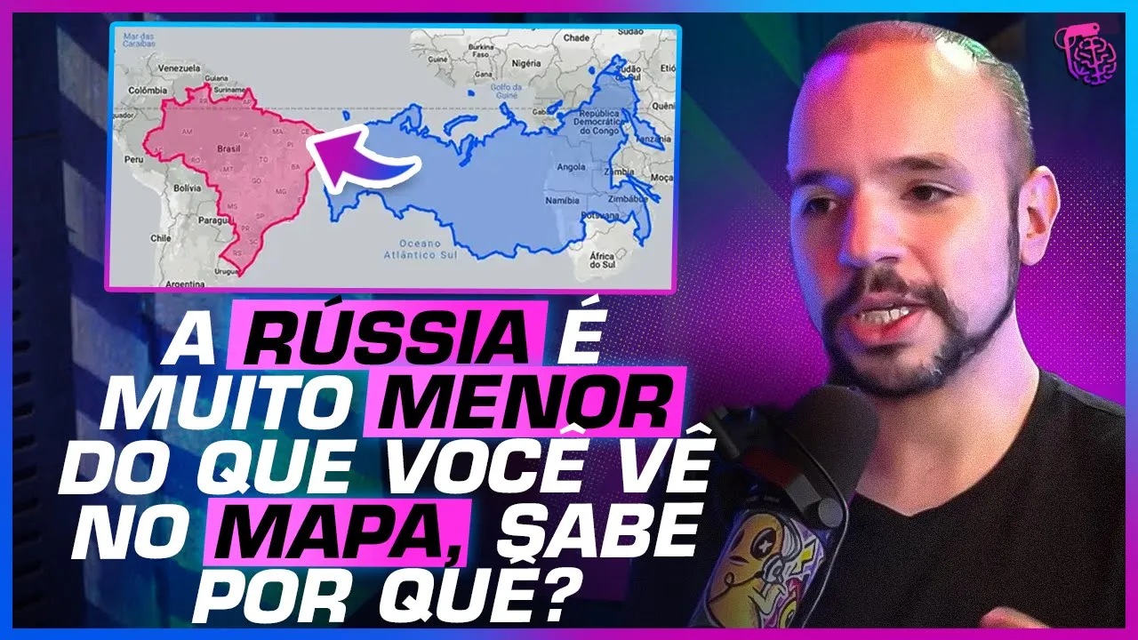 PROFESSOR de GEOGRAFIA REVELA a VERDADE sobre os MAPAS ATUAIS