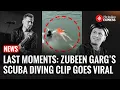 Download Lagu Viral Video Shows Zubeen Garg Scuba Diving In Singapore, Before Tragedy | Zubeen Garg Death