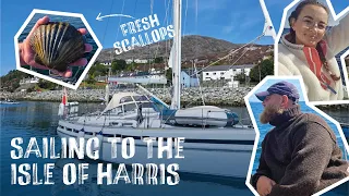 Sailing to the Isle of Harris | VHF Failure, Windlass Breakdown & Fresh Scallops