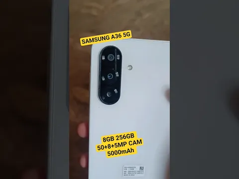 SAMSUNG A36 5G #samsung #unboxing
