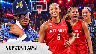 Cam Newton's First WNBA Game: "I Didn't See a Woman... I Just Seen a SUPERSTAR"