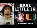 Download Lagu Earl Little Jr FSU Miami Interview 10-1-25 | FSU Football | Florida State Football | Warchant TV