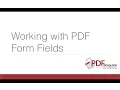 Working with Form Fields with the PDF Manipulator DC Plug-in