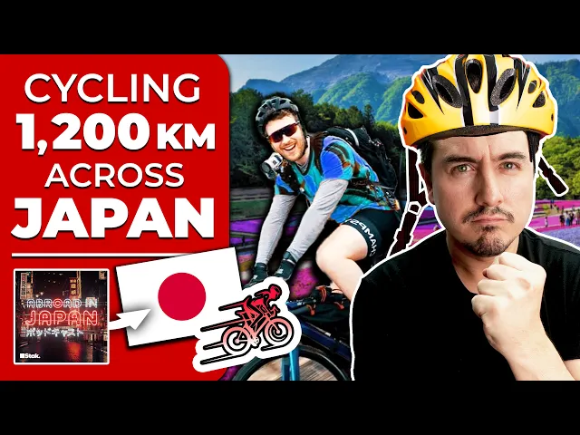 Video: Chris Prepares to Cycle 1,200km Across Japan | @AbroadinJapan #245
