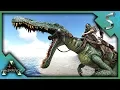MAX LEVEL BARYONYX TAMING AND BREEDING - Ark RAGNAROK DLC Gameplay S3E74