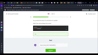 08 Working with Variables Introduction to Python Sololearn