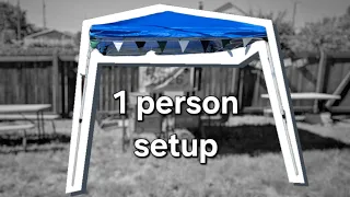 Ozark Trail 10 x 10 Foot Instant Slant Leg Canopy - Setup