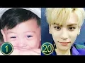 SF9 Yoo Taeyang Predebut Transformation from 1 to 20 Years Old