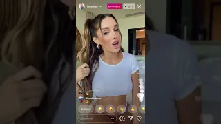 Lyna Perez Hot live Instagram