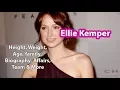 Ellie Kemper Height Weight Age Body Statistics Net Worth and Boyfriends