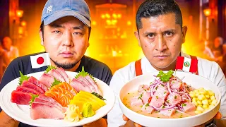 Japan vs Peru: We Try Each other's Raw Fish