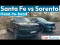 New Hyundai Santa Fe vs Kia Sorento Best seven-seat SUV revealed