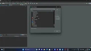 add database perspective in eclipse