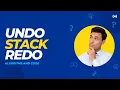 UNDO REDO USING STACKS