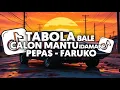 DJ TABOLA BALE X CALON MANTU IDAMAN X PEPAS - FARUKO FULL SONG DJ Vel Bass