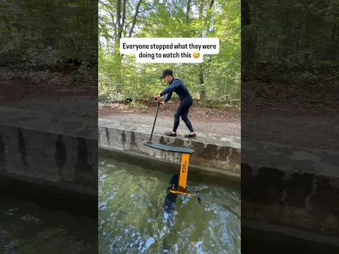 This Guy Took a Scooter Into a Canal…