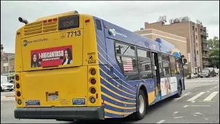 MTA Pre-Queens Bus Redesign Q58 last days at Fresh Pond in Elmhurst