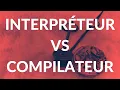 Difference between an interpreter and a compiler MOOC