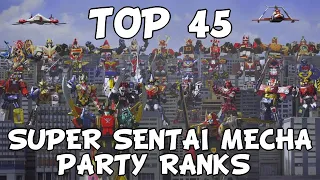 Download [TokuCenter] Top 45 Mechas Theme (Party Ranks) MP3