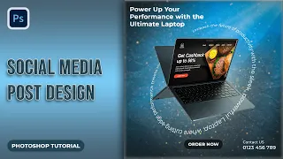 modern social media post design in photoshop waseem graphics