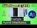 Hybrid inheritance in Java hybrid inheritance program