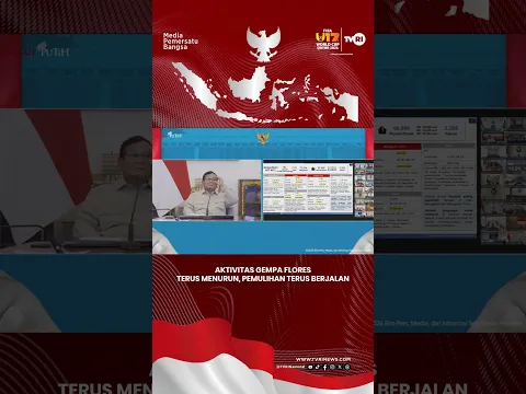 Aktivitas Gempa Flores Terus Menurun, Pemulihan Terus Berjalan