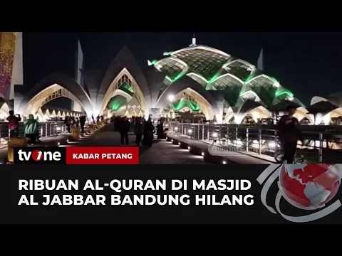Duh, Al-Quran di Masjid Al Jabbar Hilang Dibawa Jemaah