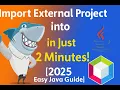 Import External Project into NetBeans in Just 2 Minutes 2025 Easy Java Guide