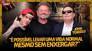 JOHN TENDOLO EXPLICA COMO É A VIDA DE UM CEGO! - RICHARD RECEBE #087