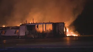 Church fire in Cullman County