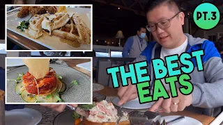 The BEST Food in Monterey Scenic 17-Mile Drive - VLOG MUKBANG