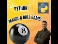 Python game programming for beginners Magic-8 Ball