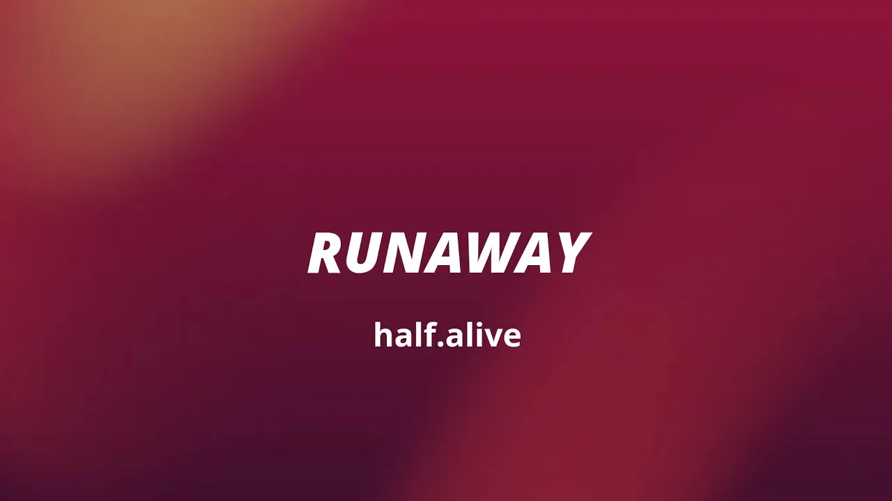 half•alive - RUNAWAY / In Florescence Orchestra [Filtered Instrumental, low quality]