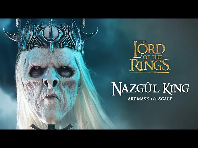 The Lord of the Rings Nazgûl King Art Mask Exclusive Edition Official Trailer by PureArts
