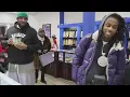 Gunna PUSHING P with Young Thug, Polo G, Quavo, Thouxanban Fauni, and Latto at Jewelry Unlimited