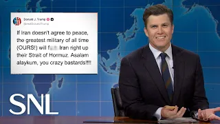 Weekend Update U S and Iran Peace Talks Melania Trump Denies Ties to Epstein - SNL