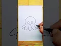 Download Lagu Menggambar anak gurita lucu dengan mudah