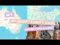Ocean Grove Thrift Haul Sewing Finds from My Coastal Holiday ep 16