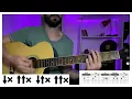 GUITARRA | Vamonos de viaje - Bandalos Chinos (Guitarra cover/tutorial) Martin Lopez