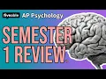 AP Psychology - Semester 1 Review Units 1-5