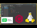 Hello world c Qt Creator Linux