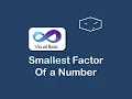 smallest factor of a number in vb net