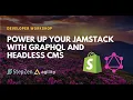 Power up your Jamstack Ecommerce with Grap L Shopify and Agility CMS using StepZen